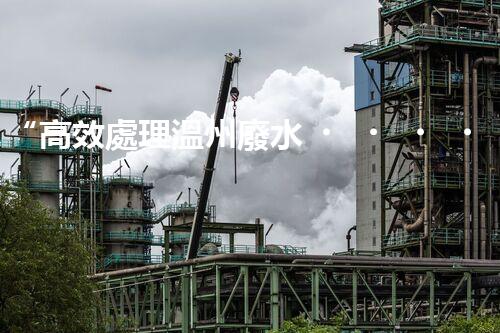 “高效處理溫州廢水，保護(hù)生態(tài)環(huán)境”